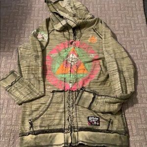 Women’s Affliction interchangeable hoodie